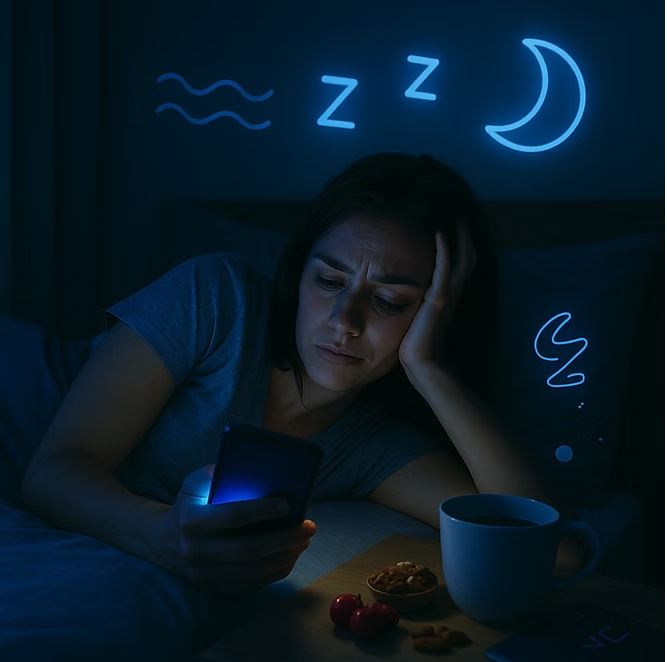 Como o uso de dispositivos eletrônicos afeta o sono